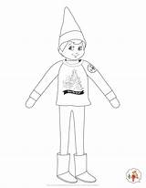 Boy Elf On The Shelf Coloring Pages – Askworksheet sketch template