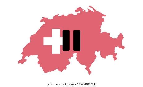 Switzerland County Map Flag Pause Sign Stock Illustration 1690499761 ...