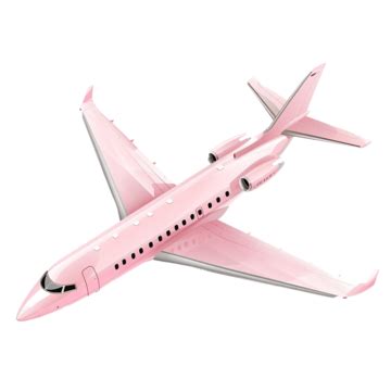 Luxurious Soft Pink Airplane Clipart, Pink, Airplane, Aircraft PNG Transparent Image and Clipart ...