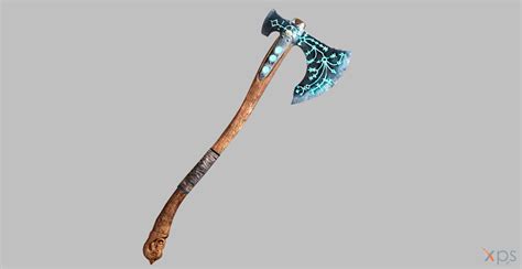 God of War 4 Leviathan Axe by BlinkJisooXPS on DeviantArt