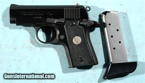 COLT MUSTANG MK IV SERIES 80 SEMI-AUTO .380 ACP PISTOL W/EXTRA EXTENDED MAGAZINE.