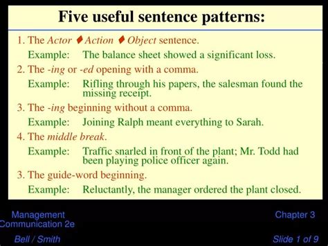 PPT - Five useful sentence patterns: PowerPoint Presentation, free ...