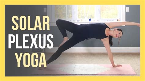 Solar Plexus Chakra Flow - 45 min Manipura Yoga for POWER - YouTube