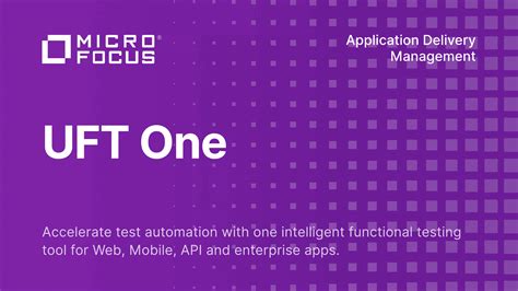 Automate Functional Testing from UI to the API | UFT One | Micro Focus