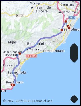 What is the distance from Torremolinos to Mijas Costa? Google Maps Mileage, Driving Directions ...