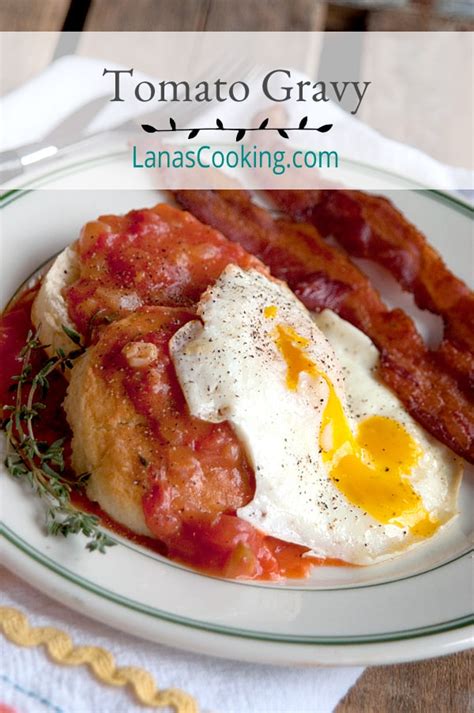 Best Homemade Southern Tomato Gravy Recipe - Lana’s Cooking