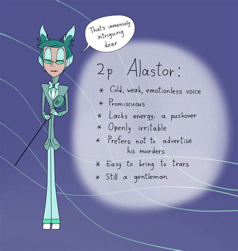 Hazbin Hotel - 2p Alastor 1 by ChillPill-Draw on DeviantArt