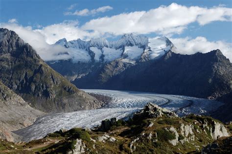 Aletsch Glacier Switzerland | Desktop Wallpaper