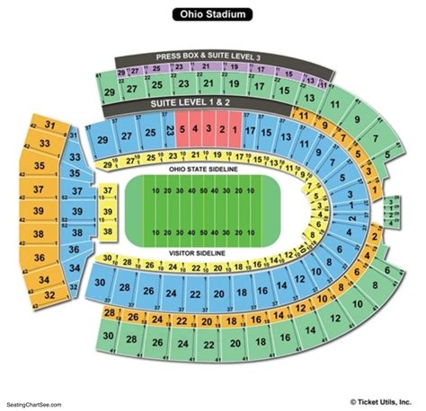 Ohio State Football Stadium Seating Chart | Images and Photos finder