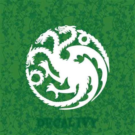 House Targaryen Logo Decal Vinyl Sticker - Decal Ivy