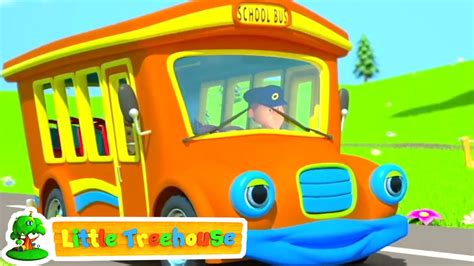 Wheels on the Bus And Vehicles | Nursery Rhymes & Baby Songs by Little Treehouse - YouTube