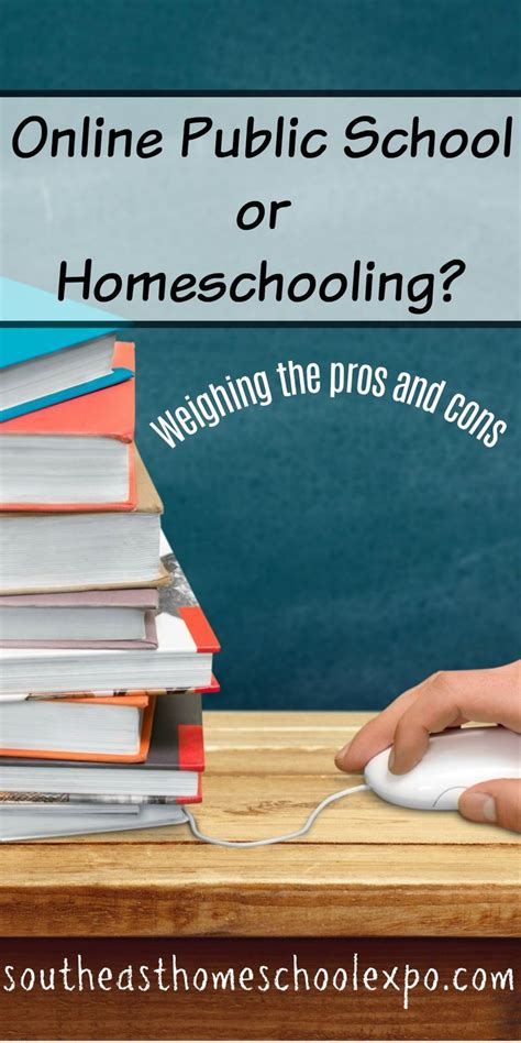 Online Public School Vs. Homeschooling | Homeschool, Public school ...