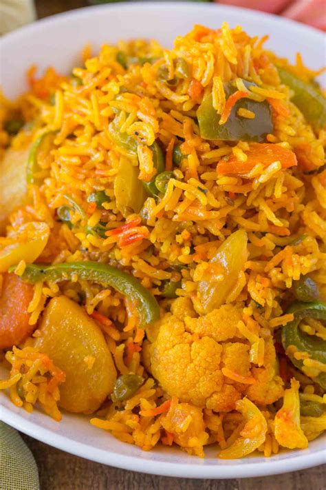 Easy Vegetable Biryani Recipe - Dinner, then Dessert