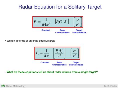 PPT - Radar Equations PowerPoint Presentation, free download - ID:6113821