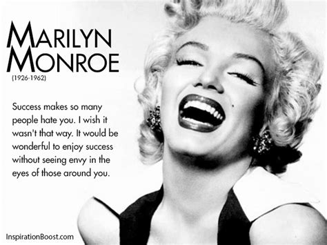 Marilyn Monroe Success Quotes | Inspiration Boost