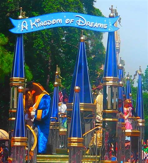 'Dreams Come True' Parade in Magic Kingdom, Disneyworld, Florida. # ...