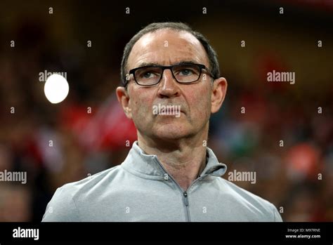 Republic of Ireland manager Martin O'Neill during the international friendly match at the ...