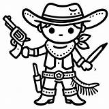 Little Cowboy coloring page  Download Print Or Color Online For Free sketch template