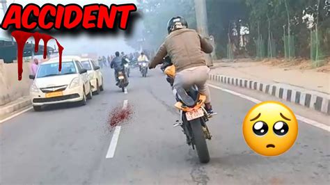 *NS200 STUNT ACCDENT #accident* || WAIT FOR END - YouTube