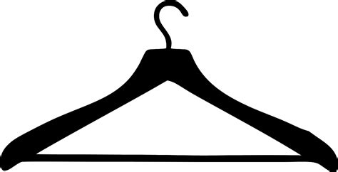 SVG > clothing hanger - Free SVG Image & Icon. | SVG Silh