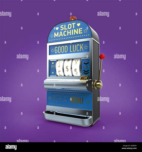 vintage classic slot machine with currency symbols reels. isolated on color background render ...