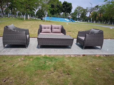 Wholesale Modern Outdoor Round Sectional Sofa Garden Rattan Sofa Set ...