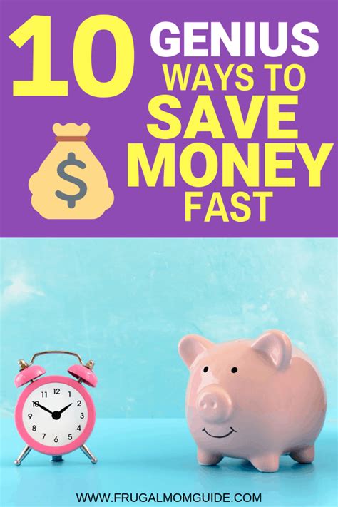 Saving Money - How to Save Money Fast - The Frugal Mom Guide