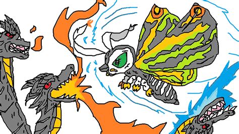 Rebirth of Mothra: Mothra Leo vs. Desghidorah! by CrimsonMoonMist on ...