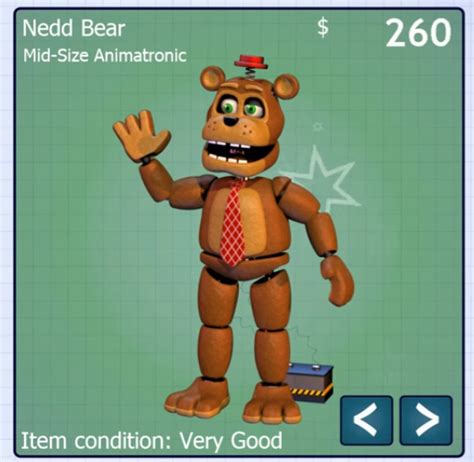 Nedd Bear | Freddy Fazbears Pizzeria Simulator Wiki | FANDOM powered by Wikia