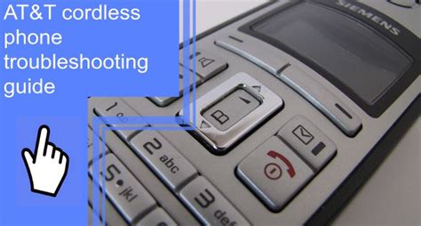 AT&T cordless phone troubleshooting guide