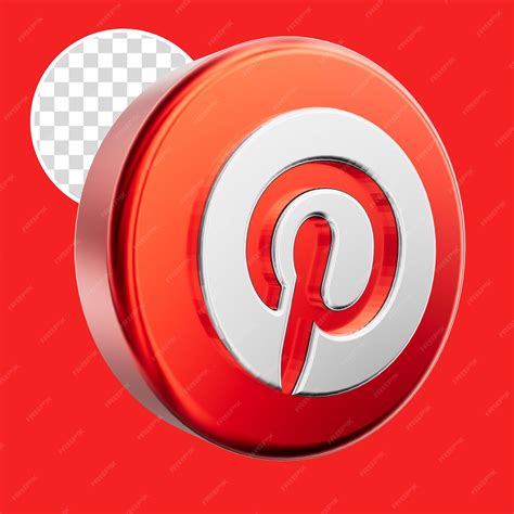 Premium PSD | A red and white target logo with a white sticker on it.