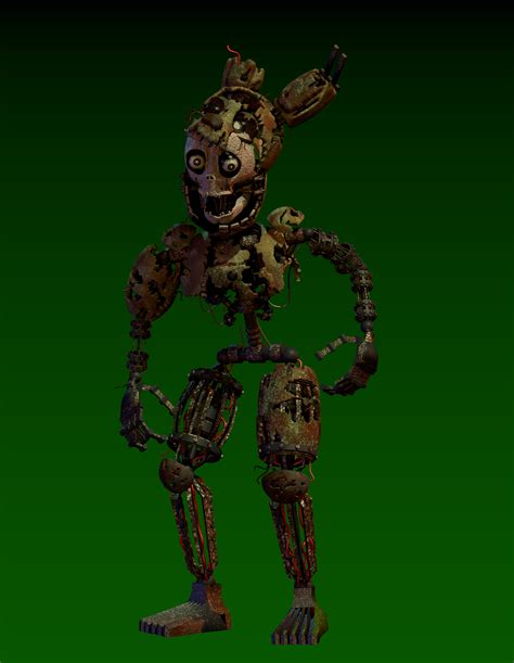 Not Really Satisfied Yet. Still a wip really. Withered Springtrap. Springtrap Model By lettuce ...