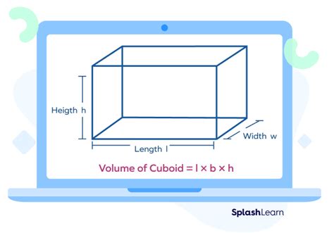 Volume of Cuboid: Definition, Formula, Derivation, Examples