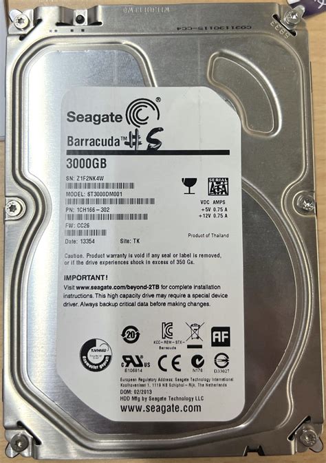 Seagate ST3000DM001 3TB - OSSLab.com