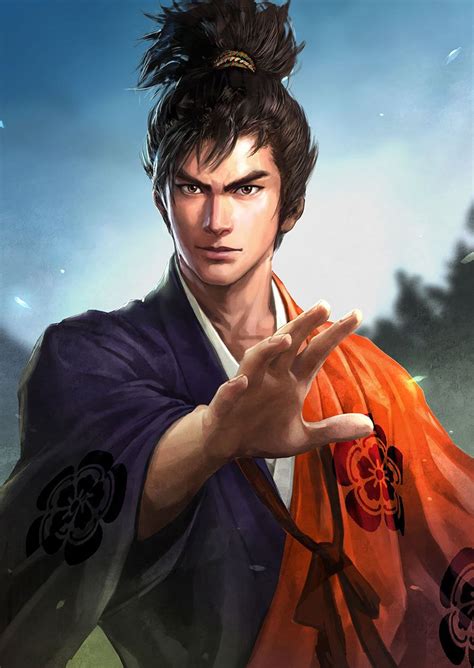 Young Oda Nobunaga - Characters & Art - Nobunaga's Ambition: Sphere of Influence | Samurai art ...