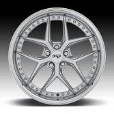 Niche Vice M225 Silver w/ Chrome Lip Custom Wheels Rims - M225 / Vice - Niche Road Wheels ...