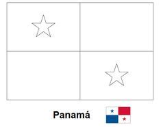 Banderas De Centroamerica Para Colorear | Bandera panama, Países hispanohablantes, Banderas