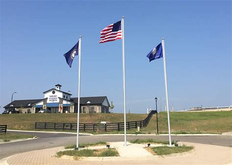 Flagpole Installation, Flagpole Lighting, Louisville, KY