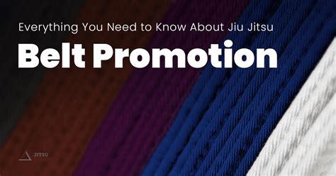 BJJ Belt Promotion: Everything You Need To Know | Jiu Jitsu Legacy