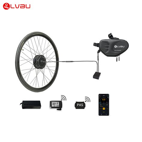 E-Bike Conversion Kit Electric Bicycle E Bike Brushless Hub Motor Kits ...