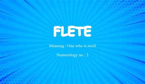 Flete Name Meaning