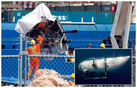 Titan sub's debris brought ashore in Canada ten days after it suffered ...