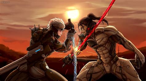 Raiden vs sam by Kai-200 on DeviantArt