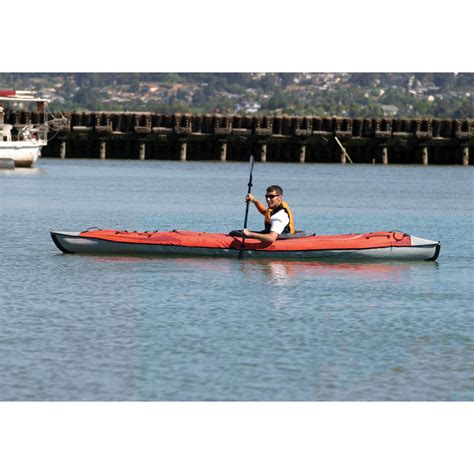 Advanced Elements AdvancedFrame Convertible Inflatable Kayak | Red - Kayak Creek