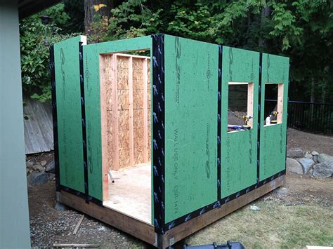 Modern-Shed Kit: 8' x 10' - Prefab Modern Shed Kit - Prefab Shed Kit