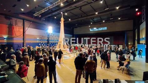 Joy for maker of tallest matchstick Eiffel Tower as record refusal ...