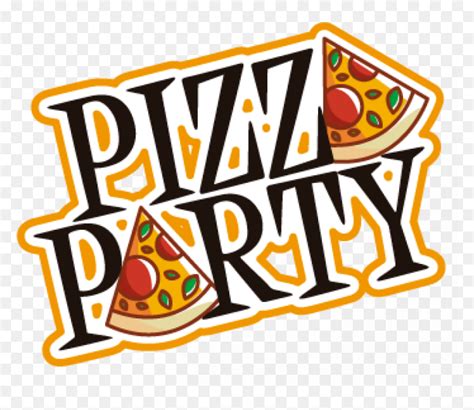 Pizza Party Png, Transparent Png - vhv