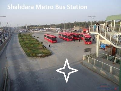 Shahdara Metro Bus Station Lahore