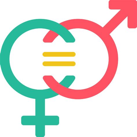 Gender equality Basic Miscellany Flat icon