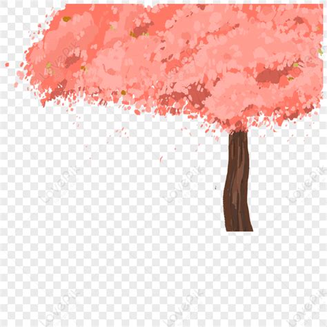 Cherry Tree, Pink Tree, Art Tree, Light Tree PNG Transparent Background ...